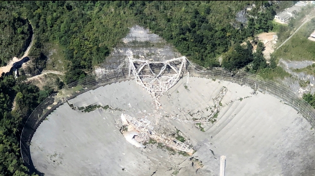 Puerto Rico Observatory Collapse