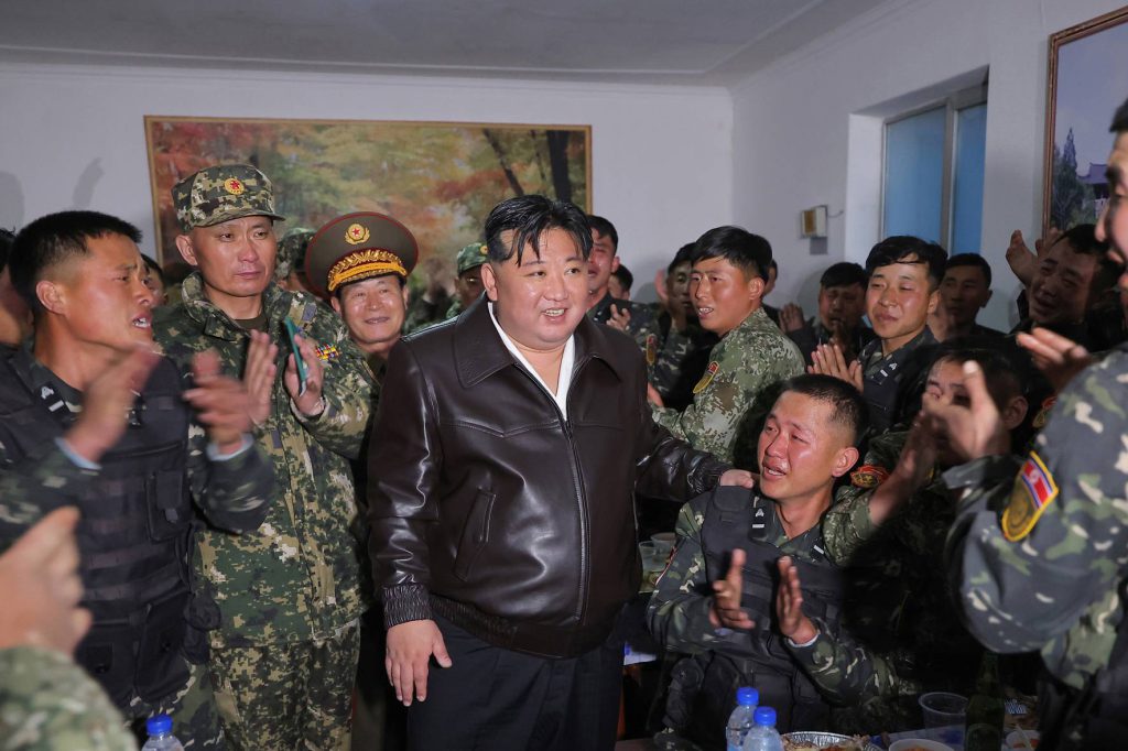 North Korean leader Kim inspects tank unit