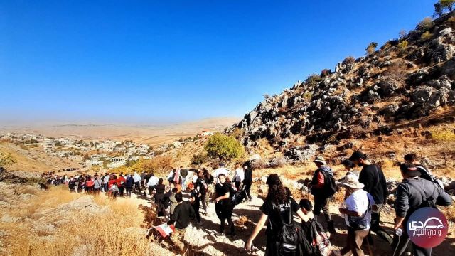 مرده البقاع مشاركا بنشاط في أحضان الطبيعة تحت عنوان لاقونا عدروب عيحا