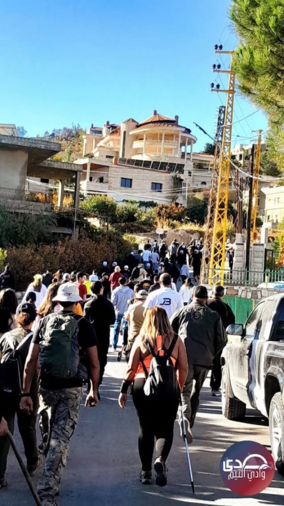 مرده البقاع مشاركا بنشاط في أحضان الطبيعة تحت عنوان لاقونا عدروب عيحا