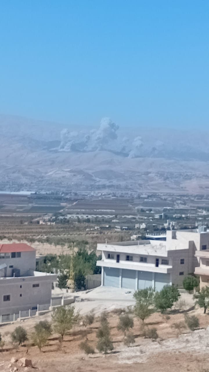 غارات معادية عنيفة تستهدف البقاع