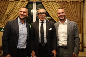 فريد هيكل الخازن يستقبل السفير المصري في لبنان