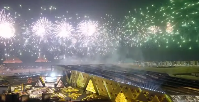 بالصور: مشاهد خطفت الأنظار خلال افتتاح المتحف المصري الكبير