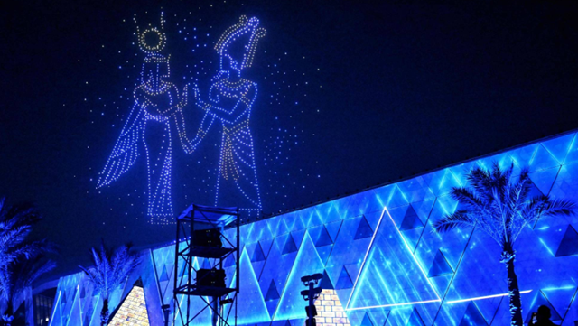 بالصور: مشاهد خطفت الأنظار خلال افتتاح المتحف المصري الكبير