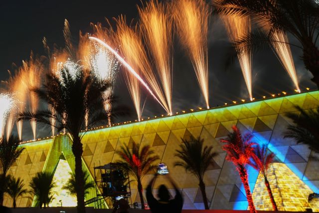 بالصور: مشاهد خطفت الأنظار خلال افتتاح المتحف المصري الكبير