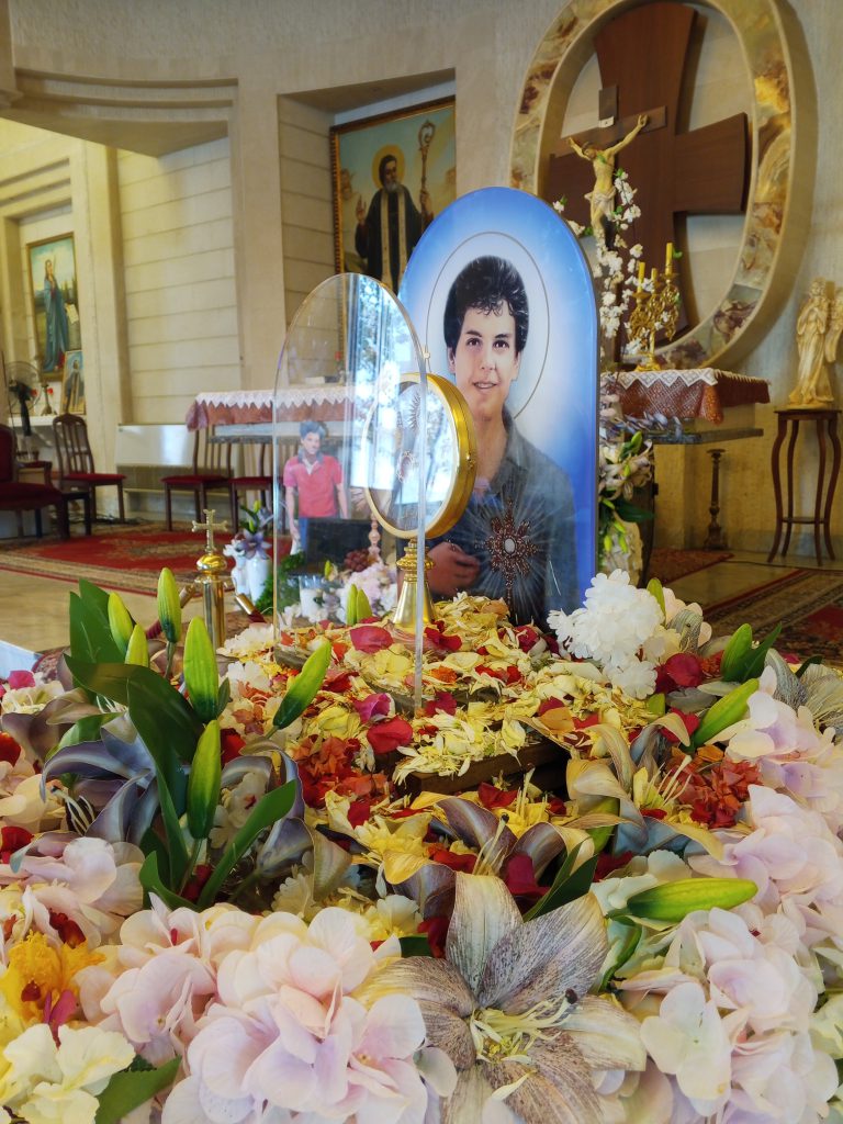 ذخائر القديس كارلو أكوتيس في بيادر رشعين.. ثلاثة أيام من الإيمان والصلاة