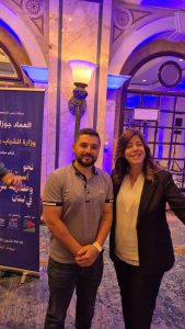 جاد هرباشيان ممثلا النائب فرنجيه في مؤتمر نحو استراتيجية وطنية للرياضة في لبنان