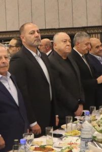 رامي لطوف ممثلا فرنجيه في احتفال منفذية الكورة بذكرى ١٦ تشرين