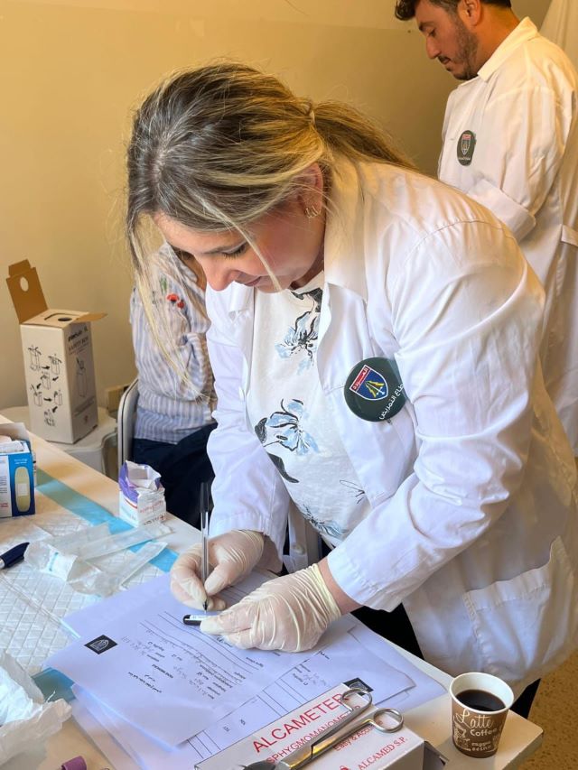 حملة طبية للقطاع الصحي في المرده في مستوصف مار يوسف زغرتا