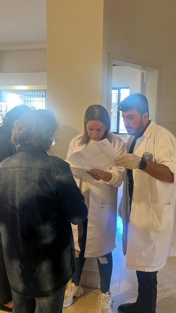 حملة طبية للقطاع الصحي في المرده في مستوصف مار يوسف زغرتا