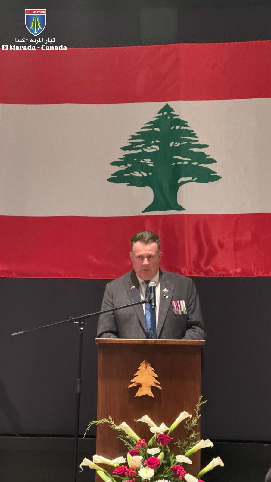 مرده هاليفاكس يشارك في ذكرى الاستقلال بدعوة من القنصل وديع فارس