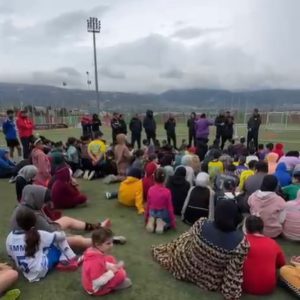 بالتنسيق مع خلية الازمة في المرده الاتحاد اللبناني لكرة القدم ينظم مهرجانا رياضيا للنازحين على ارض ملعب السلام زغرتا