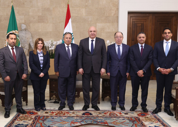 الرئيس عون خلال لقائه فهمي رحب بأي مسعى للجامعة العربية لمساعدة لبنان على تجاوز المرحلة الصعبة - elmarada