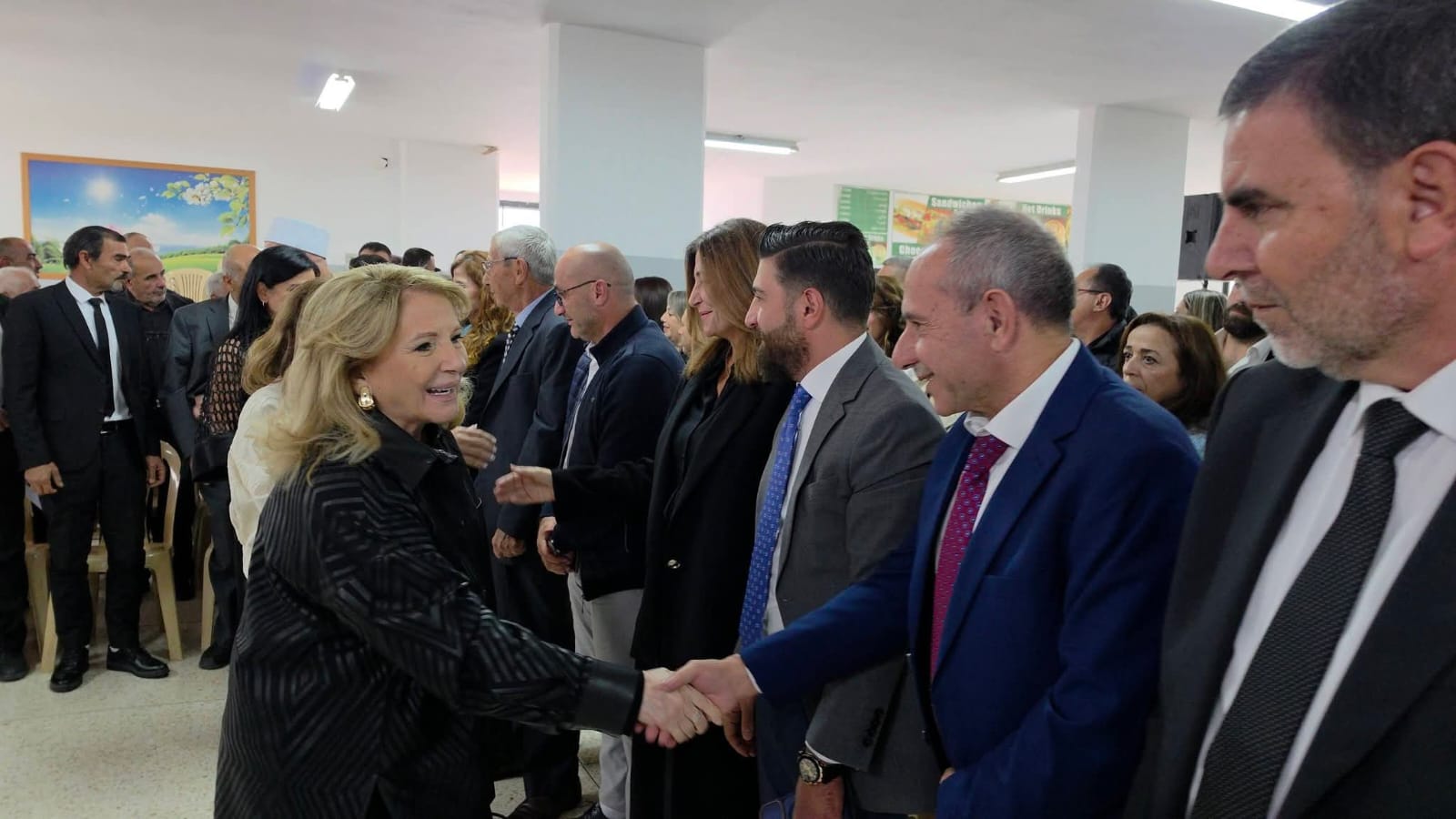 مرده البقاع يشارك في حفل الاعلان عن الهبة المقدمة من مؤسسة الوليد بن طلال لدعم المدارس الرسمية في راشيا الوادي - elmarada